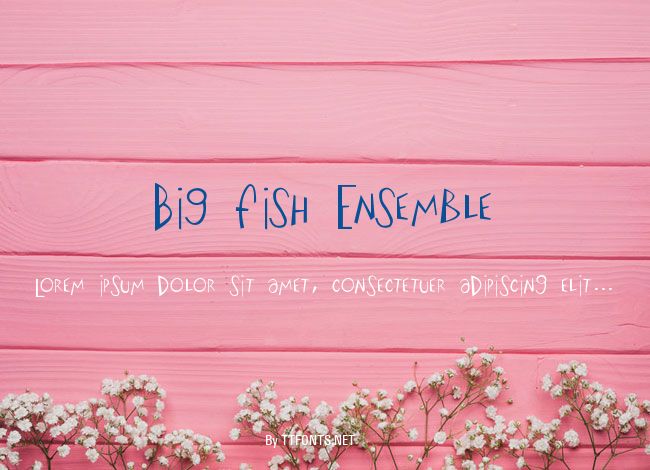 Big Fish Ensemble example